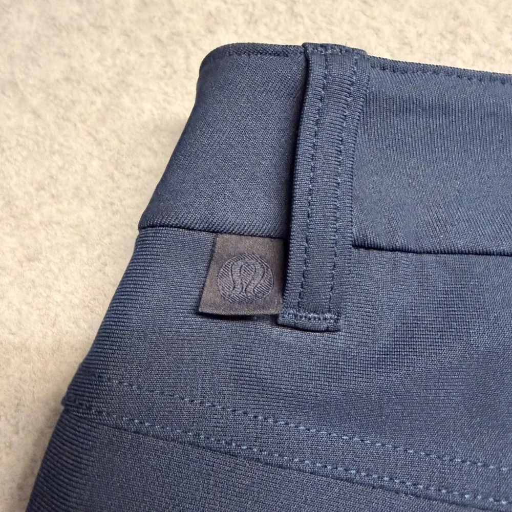 Lululemon ABC Pants Mens 40 Navy Blue 5 Pocket Trousers Dress Casual